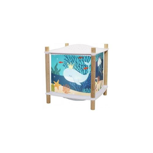 Trousselier - Veilleuse - Lanterne ReVOLUTION 2.0 - Ocean - Bluetooth, Musicale, Détection des Pleurs & USB Rechargeable
