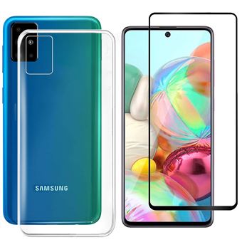 Protection Integrale 360 Degres Samsung Galaxy 1 1 5g Coque Gel De Protection En Tpu Invisible Arriere Transparente Et Protection Ecran Full Cover Noir Accessoires Pochette Coque