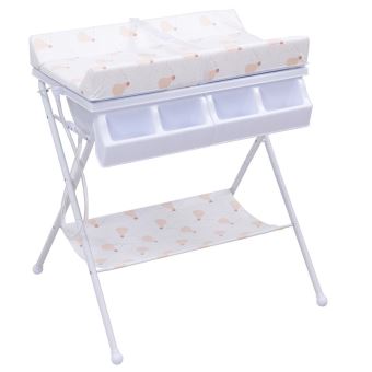 Table A Langer Avec Baignoire Bebe Pliable Commode Avec Matelas A