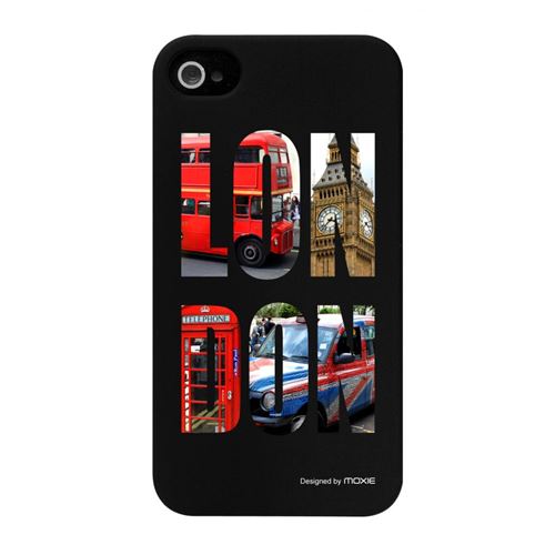 Coque cityart london by moxie pour iphone 4 et 4s