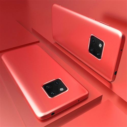 Coque en TPU mat rouge pour votre Huawei Mate 20 Pro