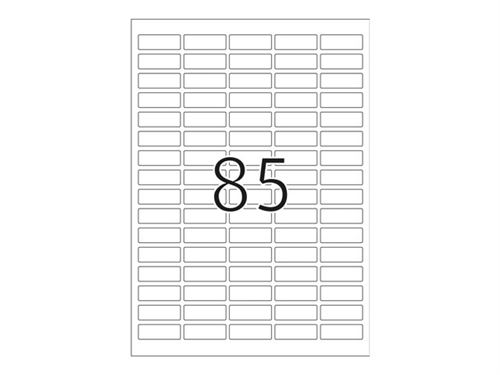 Herma Power Etiquette SPECIAL, 37 x 13 mm, blanc - Lot de 2