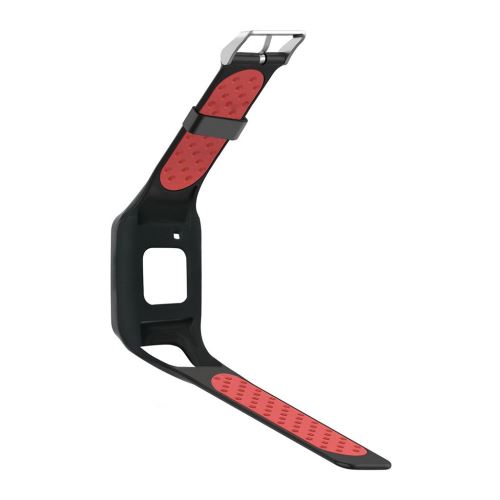 Bracelet de rechange en silicone pour montre TomTom Runner 1 / Multisport /  Golfer 1 - Bracelet de fitness avec fermoir (Noir) : : Sports et  Loisirs