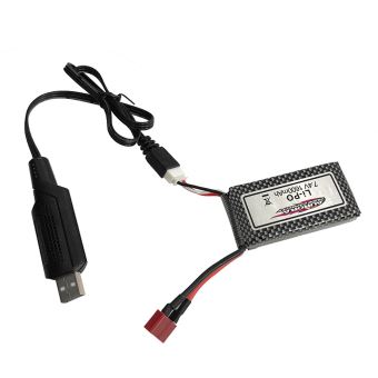 Double Connecteur De Batterie Batterie Cable Usb Sangle De Fixation Pour 9125 Rc Voiture Pt450 Modele Reduit Achat Prix Fnac