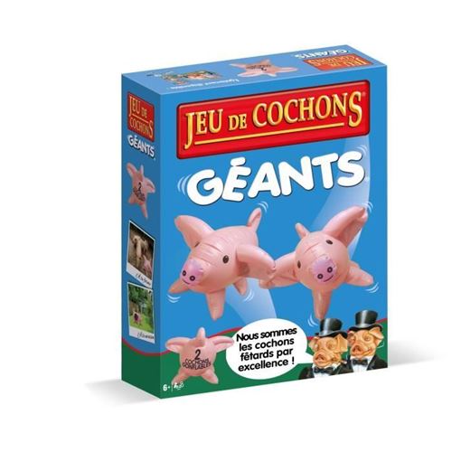 JEU DE COCHONS GEANTS - Jeu de plateau