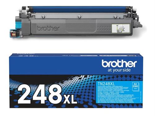 Brother TN 248XLC Cyan - vue 2