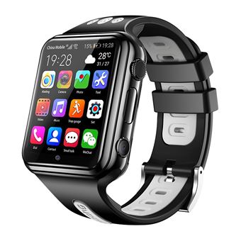 Montre Téléphone Android 4G 1.54 Pouces Tactile 1+8Go Bluetooth WiFi Noire Grise + SD 8Go YONIS - 1
