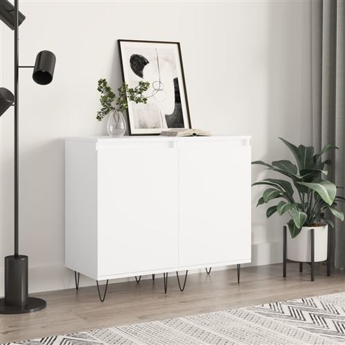 Vidaxl Blanc Buffets 2 Pcs - Image 3