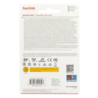 SanDisk Ultra 512 Go MicroSDXC UHS-I Classe 10