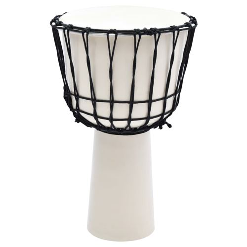 vidaXL Tambour djembé avec tension de corde 12 Peau de chèvre