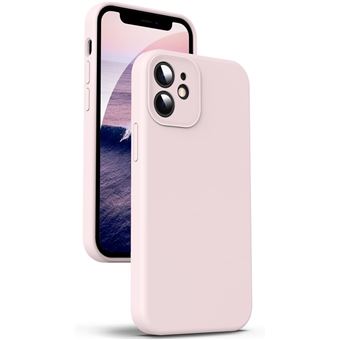 Coque Rose pour iPhone 12 (6,1") Little Boutik® - 1