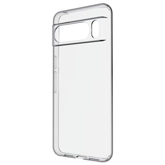 Coque Silicone Transparente Renforcée Pour Google Pixel 8a - Protection Anti-choc + 2 Verres Trempés Inclus - Marque Little Boutik