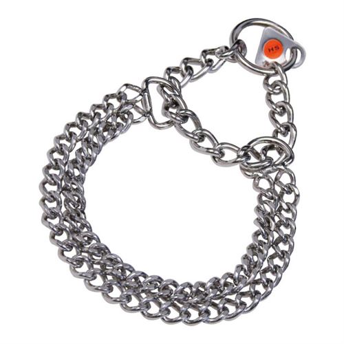 Meilleurs prix pour Collier pour Chien Hs Sprenger Argenté 2 mm Double Maillons 50 cm