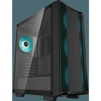 Boitier PC - DEEPCOOL - R-CC560-BKGAA4-G-2 - CC560 V2 - Moyen tour - Format ATX - 4 ventilateurs LED - Noir - 1