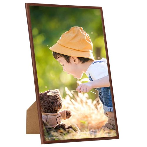 vidaXL Collage de cadres photo 5 pcs de mur table Bronze 13x18 cm MDF