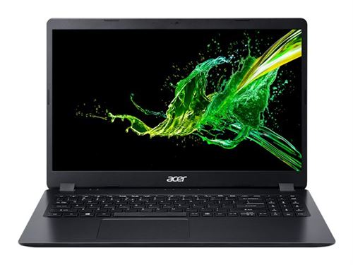 Acer Aspire 3 A315-56 - Intel Core i5 - 1035G1 / 1 GHz - Win 10 Familiale 64 bits - UHD Graphics - 8 Go RAM - 512 Go SSD QLC - 15.6" IPS 1920 x 1080 (Full HD) - Wi-Fi 5 - schiste noir - clavier : Intl US