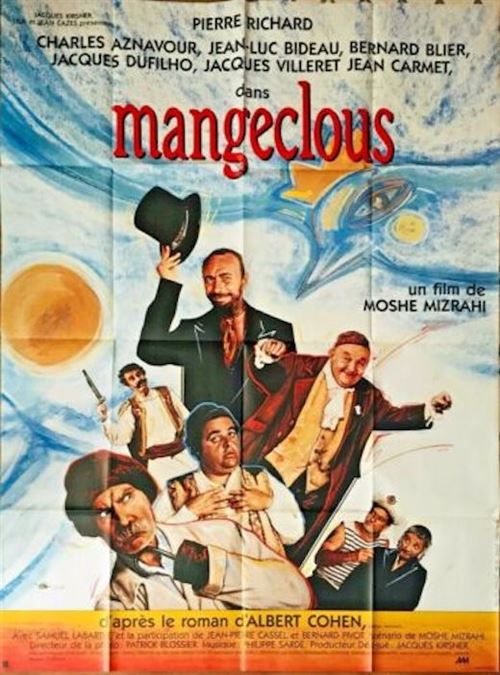 Les Mangeclous - 1988 - Pierre Richard - 116x158cm - Affiche de cinéma originale pliée