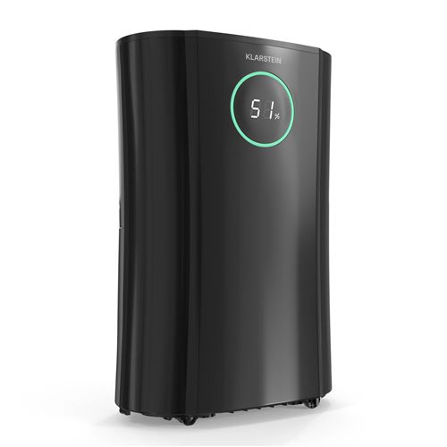 Klarstein DryFy ProConnect 24L Déshumidificateur Smart 24 L/jour 36 m² WiFi Minuteur 24h Noir