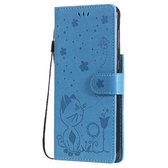 Flip Étui Pour FOXDOCK Samsung Galaxy S21 Plus Slim Fit Durable Léger Avec Conception De Fente Pour Carte Couverture En Cuir PU Premium Bleu - 1