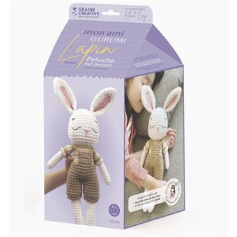 Ma peluche Amigurumi lapin en crochet - Graine Créative