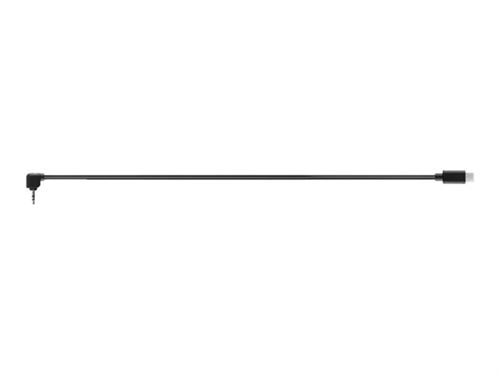 DJI - Câble de commande pour appareil photo - USB-C mâle droit pour jack micro 4 pôles mâle incliné - 30 cm - pour DJI RS 2, RSC 2