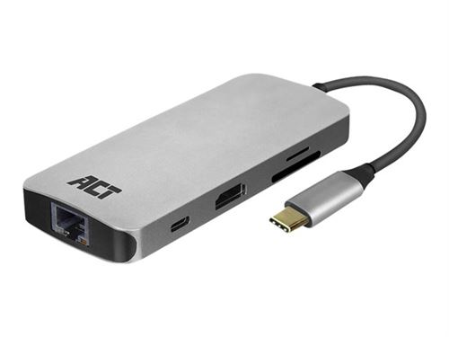 ACT - Station d'accueil - USB-C 3.1 - HDMI - GigE