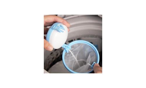 Attrape-poils anti peluche réutilisables pour machine à laver - vert  Washing Filter Bag Green - Conforama