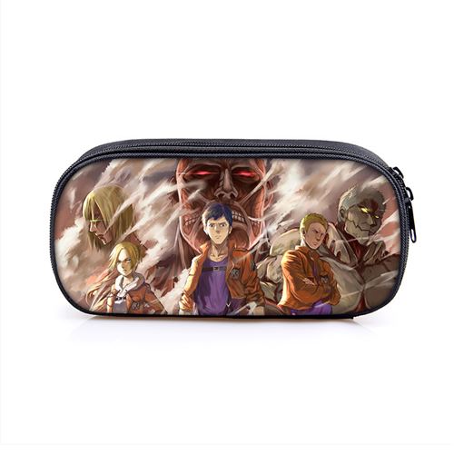Trousse - Attack on Titan -Un compartiment- Multicolore (21.5x10x5.5cm) #14