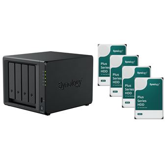 Serveur NAS Synology DS425+ (2Go RAM) avec 4x 4To HAT PLUS - 1