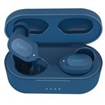 Belkin SoundForm Play - Écouteurs sans fil avec micro - intra-auriculaire - Bluetooth - Suppresseur de bruit actif - bleu