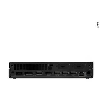 Lenovo ThinkCentre M75q Gen 5 12RQ - Minuscule Ryzen 5 Pro 8500GE / jusqu'à 5 GHz - RAM 16 Go - SSD 512 Go - TCG Opal Encryption 2, NVMe - Radeon 740M - Gigabit Ethernet, IEEE 802.11ax (Wi-Fi 6E), Bluetooth 5.3 - Win 11 Pro - moniteur : aucun - clavier :