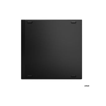 Lenovo ThinkCentre M75q Gen 5 12RQ - Minuscule Ryzen 5 Pro 8500GE / jusqu'à 5 GHz - RAM 16 Go - SSD 512 Go - TCG Opal Encryption 2, NVMe - Radeon 740M - Gigabit Ethernet, IEEE 802.11ax (Wi-Fi 6E), Bluetooth 5.3 - Win 11 Pro - moniteur : aucun - clavier :