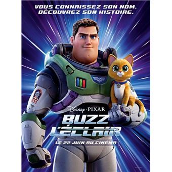 Affiche de Cinéma Originale - Buzz l'éclair - 2022 - Pixar - 40x60cm - 1