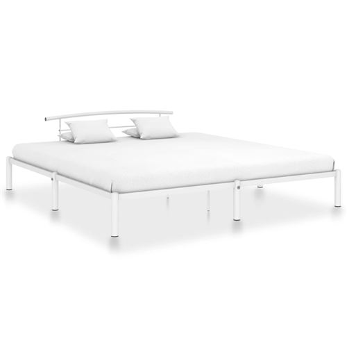 vidaXL Canapé à 2 places Bleu Tissu