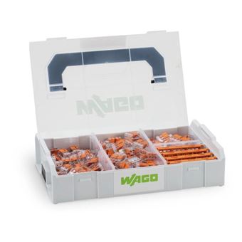 Boîte wago l-boxx® mini série 221 - kit de 130 bornes de connexion