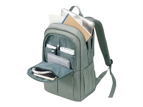 DICOTA Eco Backpack Scale - Sac à dos pour ordinateur portable - 13 - 15.6 - gris