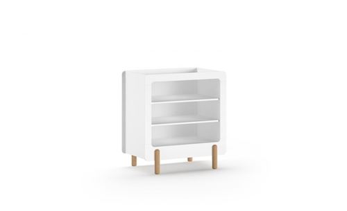 VIPACK  Smile Table &agrave; Langer Blanc