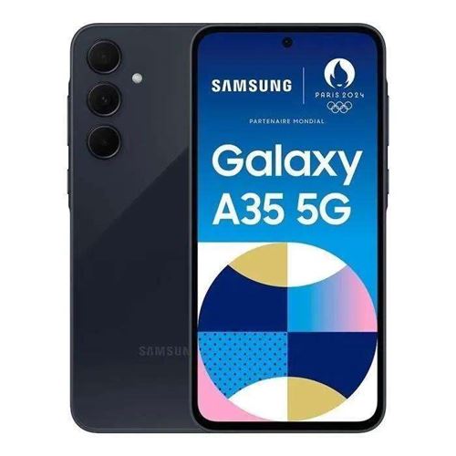 Smartphone Samsung galaxy a35 bleu 6.6 pouces RAM 8 Go stockage 128 Go État correct - N/A reconditionné disponible sur Fnac