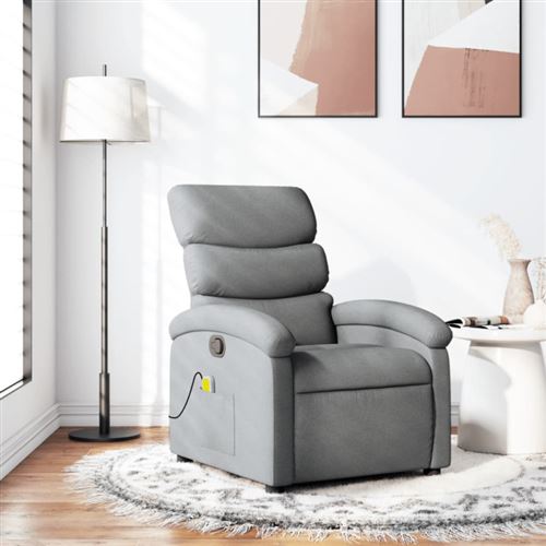 Vidaxl Gris Massage Inclinable - Image 3