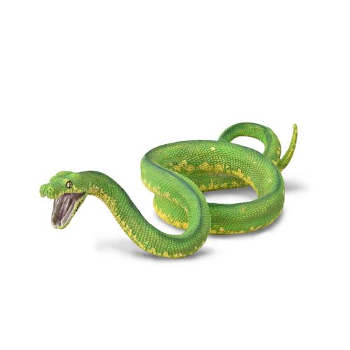 Non Communiqué Vert Figurine Animaux Sauvages (L): Python Figurines Collecta