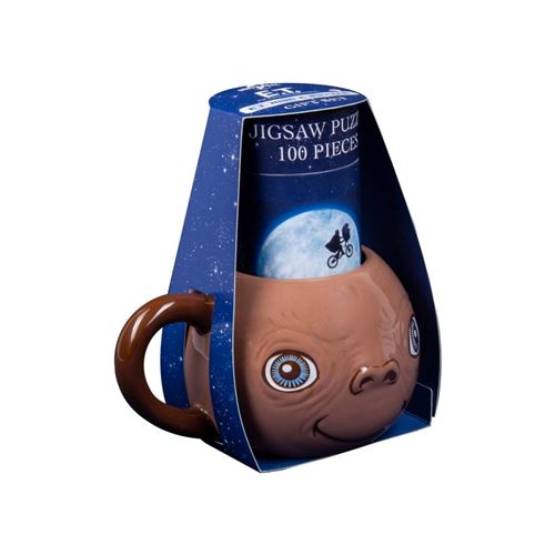 Mug 3D et Puzzle 100 pieces - E.T. 440 ml