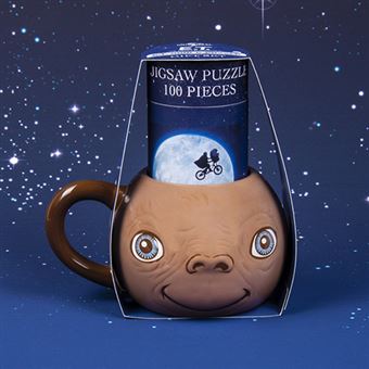 Mug 3D et Puzzle 100 pieces - E.T. 440 ml