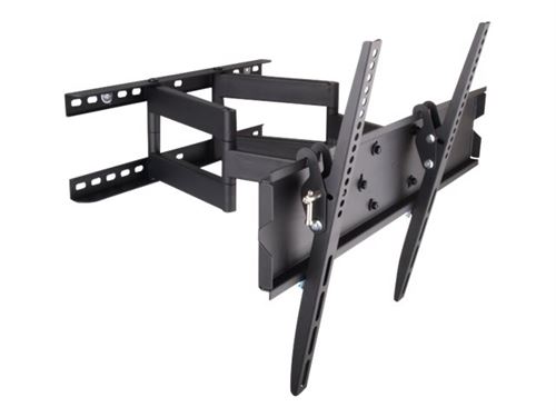 Non Communiqué Noir Techly Motion Led400 - Kit De Montage (Support Mural, Double Bras) - Pour Tv Lcd - Taille D'écran : 42"-70" - Montable Sur Mur - Image 1