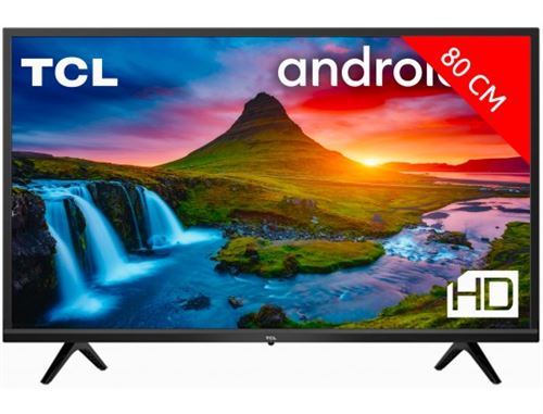 TCL 32A5000 - 32 diagonale klasse (31.5 zichtbaar) led-achtergrondverlichting lcd-tv - Smart TV - Android TV - 720p 1366 x 768 - zwart