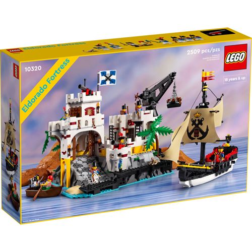 Jeu De Construction Lego Icons La Forteresse De L'Eldorado 2509 Pièces