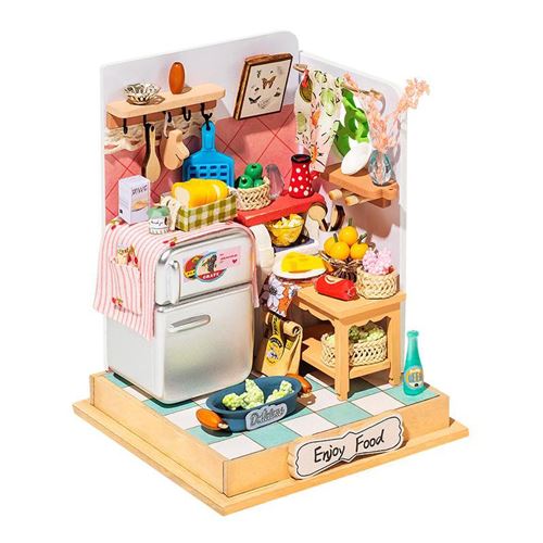 Cuisine miniature casa moba goûter la vie Robotime - Modèle réduit - Achat  & prix