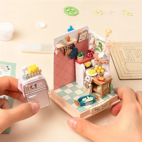 Cuisine miniature casa moba goûter la vie Robotime - Modèle réduit - Achat  & prix