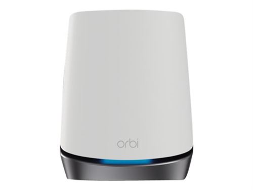 NETGEAR Orbi 5G NBK752 - Système Wi-Fi (routeur rallonge) - jusqu'à 5000 pieds carrés - maillage - WWAN - GigE - 802.11a/b/g/n/ac/ax - Tri-bande - 4G 5G