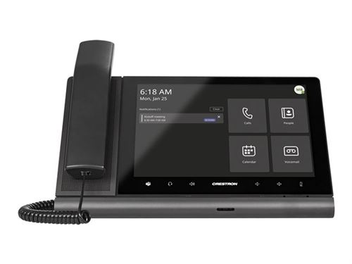 Crestron Flex UC-P10-T-HS-I - Pour Microsoft Teams - visiophone IP - avec Interface Bluetooth - SRTP