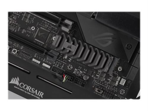 CORSAIR MP600 PRO XT - SSD - gecodeerd - 4 TB - intern - M.2 2280 - PCIe 4.0 x4 (NVMe) - 256-bits AES - geïntegreerde warmteafvoer